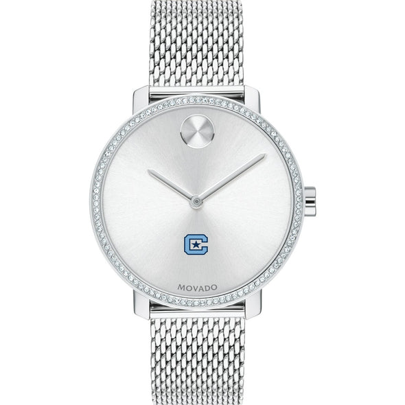 Citadel Women's Movado Bold with Crystal Bezel & Mesh Bracelet Shot #2