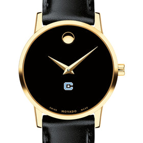 Citadel Women&#39;s Movado Gold Museum Classic Leather Shot #1