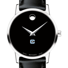 Citadel Women&#39;s Movado Museum with Leather Strap Shot #1