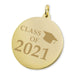 Class of 2021 14K Gold Charm