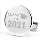 Class of 2021 Cufflinks in Sterling Silver Shot #2