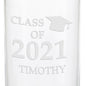Class of 2021 Iced Beverage Glasses - Set of 2 Shot #3