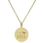 Class of 2022 14K Gold Pendant & Chain Shot #2