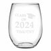 Class of 2024 13 oz Glass Coffee Mug