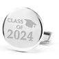 Class of 2024 Cufflinks in Sterling Silver Shot #2