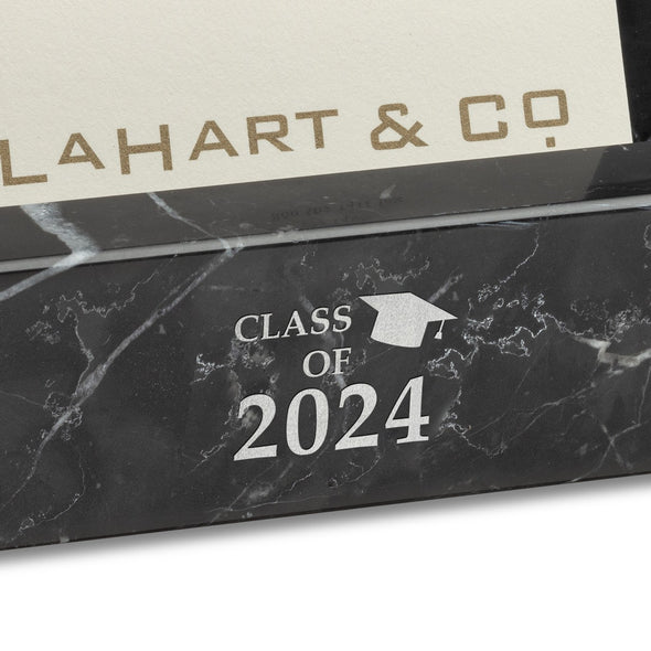 Class of 2024 Marble Business Card Holder Shot #2