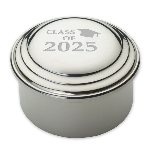 Class of 2025 Pewter Keepsake Box Shot #1