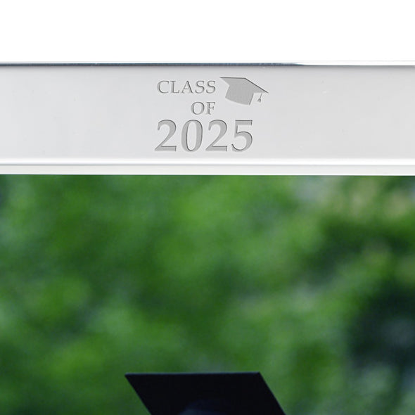 Class of 2025 Polished Pewter 5x7 Picture Frame Shot #2