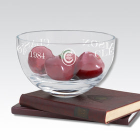 Clemson 10" Glass Celebration Bowl Shot #1