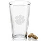 Clemson 16 oz Pint Glass Shot #2
