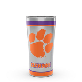 Clemson 20 oz. Stainless Steel Tervis Tumblers with Hammer Lids - Set of 2 Shot #1