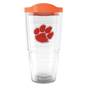 Clemson 24 oz. Tervis Tumblers with Emblem - Set of 2 Shot #1