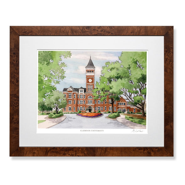 Clemson Campus Print- Limited Edition, Large Shot #1