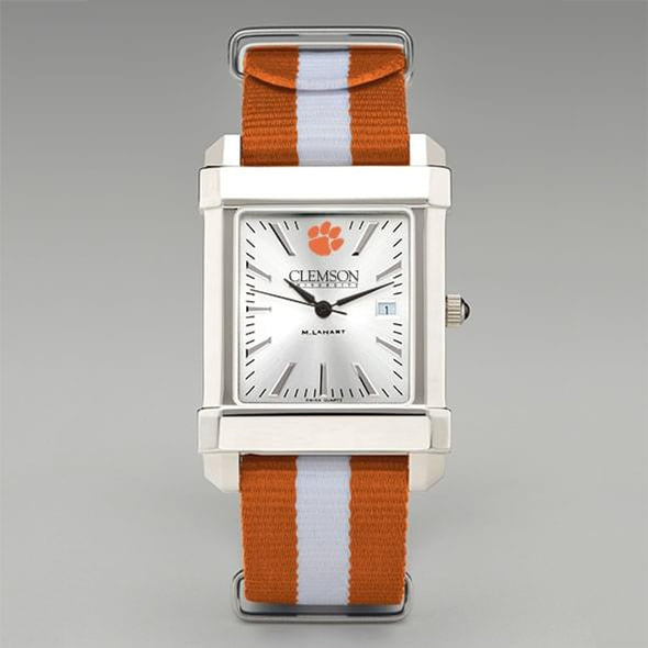 Clemson Collegiate Watch with RAF Nylon Strap for Men Shot #2