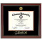 Clemson Diploma Frame - Gold Medallion Shot #1