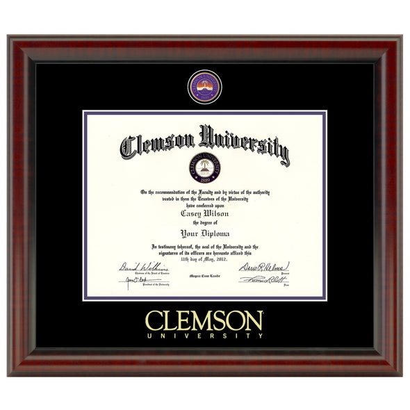 Clemson Diploma Frame - Masterpiece Shot #1