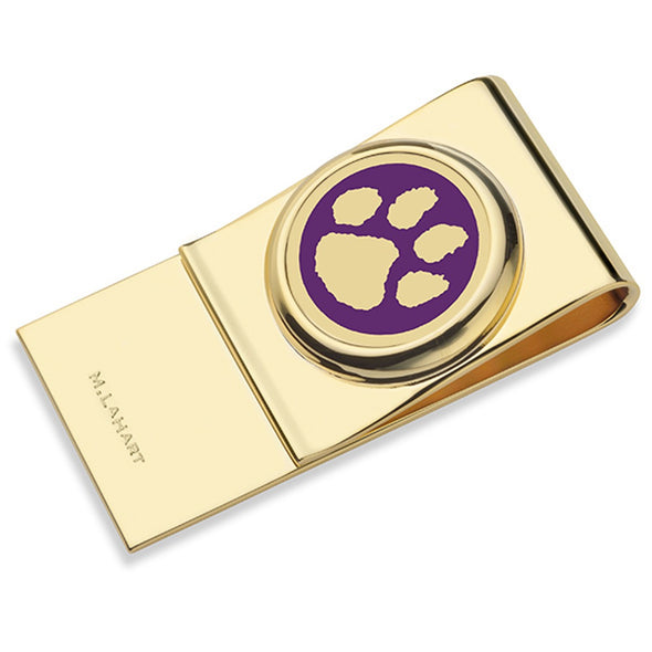 Clemson Enamel Money Clip Shot #1