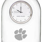 Clemson Glass Clock by Simon Pearce Shot #2