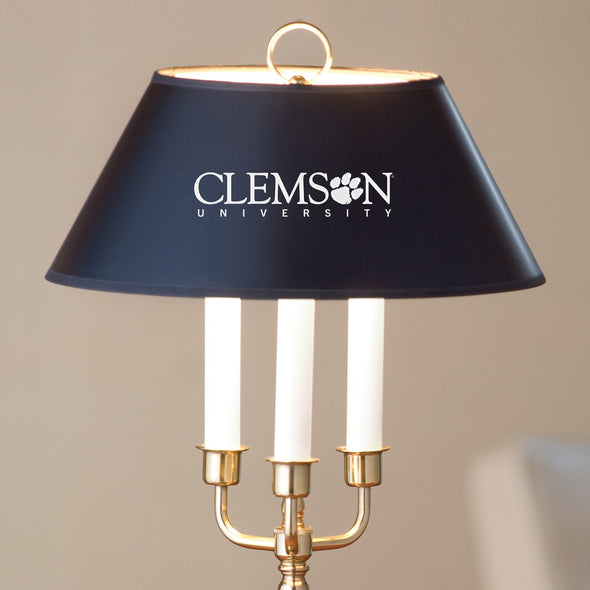 Clemson Lamp in Brass &amp; Marble Shot #2