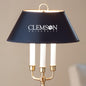 Clemson Lamp in Brass & Marble Shot #2