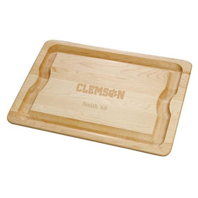 Clemson Maple Cutting Board Shot #1