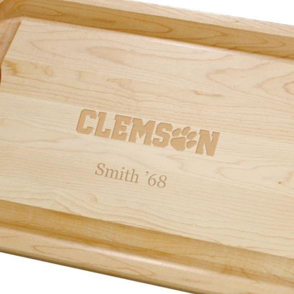 Clemson Maple Cutting Board Shot #2