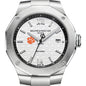 Clemson Men's Baume et Mercier 42mm Riviera Watch with White Dial & Bracelet Shot #1