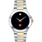 Clemson Men's Movado Collection Two-Tone Watch with Black Dial Shot #2