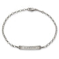 Clemson Monica Rich Kosann Petite Poesy Bracelet in Silver Shot #1