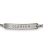 Clemson Monica Rich Kosann Petite Poesy Bracelet in Silver Shot #2