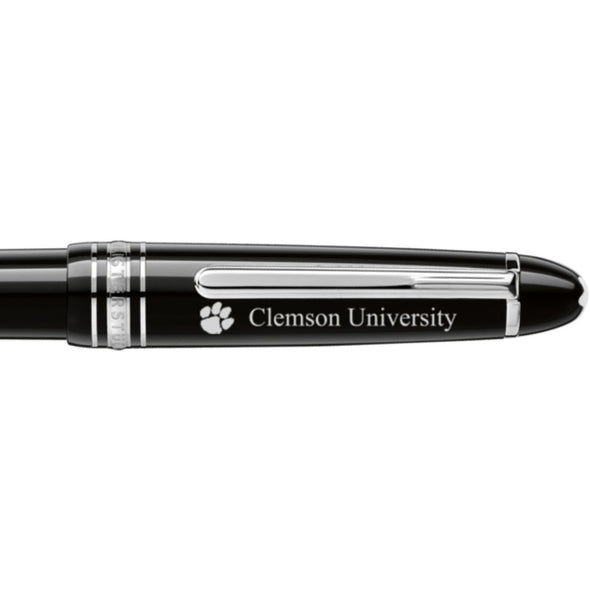 Clemson Montblanc Meisterstück Midsize Platinum-Coated Ballpoint Pen Shot #2