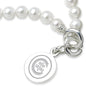 Clemson Pearl Bracelet with Sterling Silver Charm Shot #2