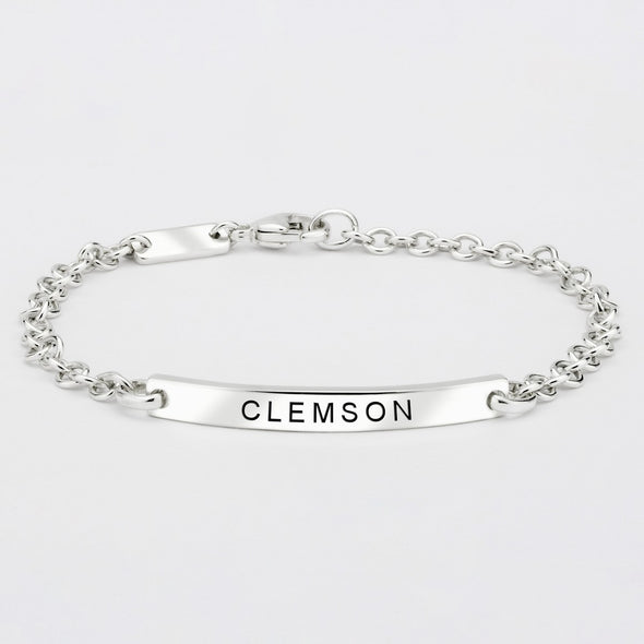 Clemson Petite ID Bracelet Shot #1