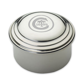 Clemson Pewter Keepsake Box Shot #1