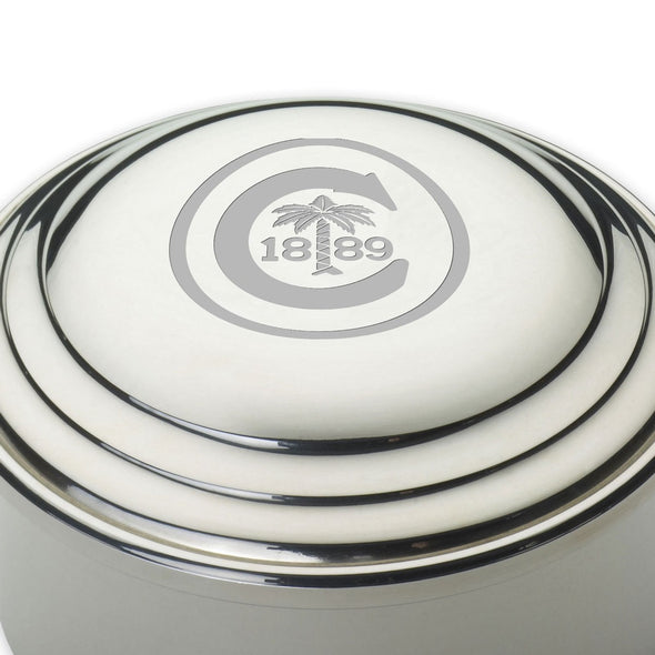 Clemson Pewter Keepsake Box Shot #2