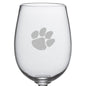 Clemson Red Wine Glass by Simon Pearce Shot #2