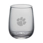 Clemson Stemless Tumbler Glass by Simon Pearce Shot #1