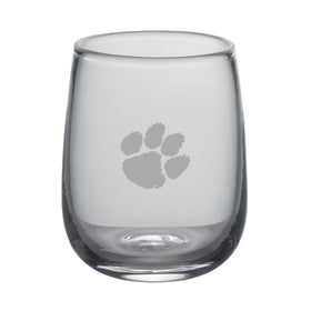 Clemson Stemless Tumbler Glasses by Simon Pearce Shot #1