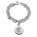Clemson Sterling Silver Charm Bracelet