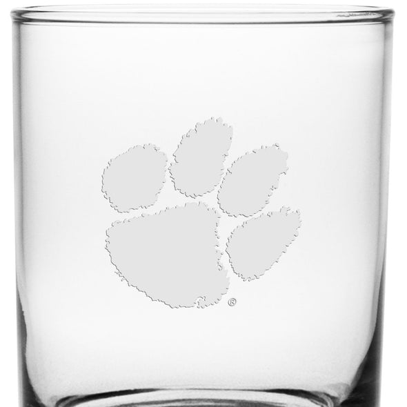 Clemson Tumbler Glasses - Made in USA Shot #3