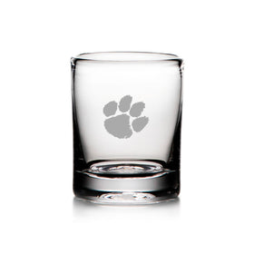 Clemson Whiskey Glasses by Simon Pearce Shot #1