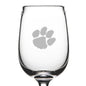 Clemson White Wine Glass by Simon Pearce Shot #2