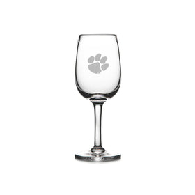 Clemson White Wine Glasses by Simon Pearce Shot #1