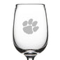 Clemson White Wine Glasses by Simon Pearce Shot #2