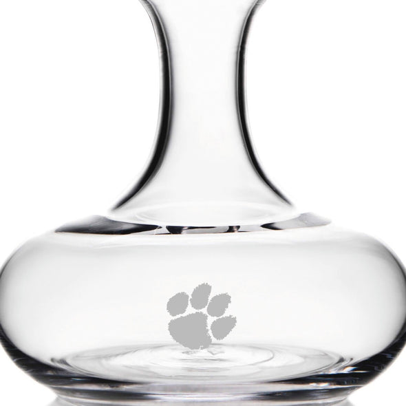 Clemson Wine Decanter by Simon Pearce Shot #2