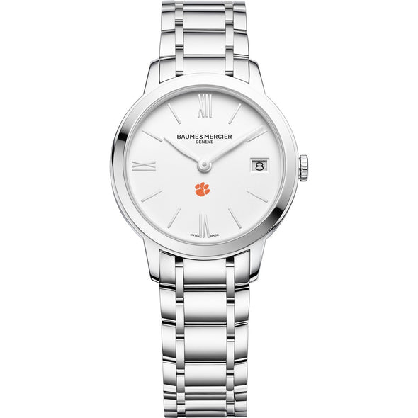 Clemson Women's Baume et Mercier 31mm Classima Watch with White Dial & Bracelet Shot #2
