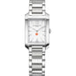 Clemson Women's Baume et Mercier 35X22mm Hampton Watch with Silver Dial & Bracelet Shot #2