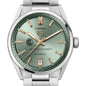 Clemson Women's TAG Heuer Steel Carrera Automatic with Green Dial Shot #1