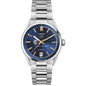 Clemson Women's TAG Heuer Steel Carrera with Blue Dial Shot #2