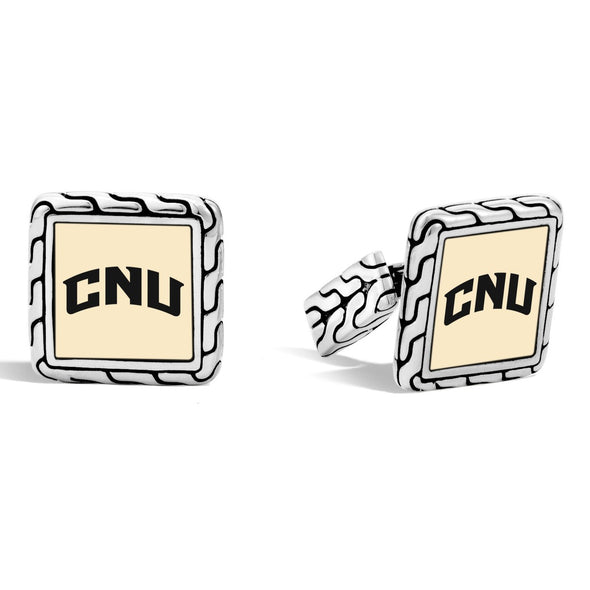 CNU Cufflinks by John Hardy with 18K Gold Shot #2